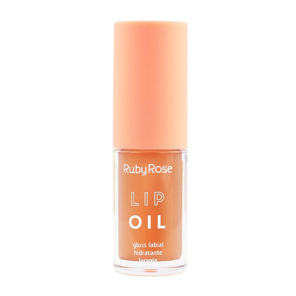 Ruby Rose Lip Oil Gloss Labial Laranja - 3,8ml