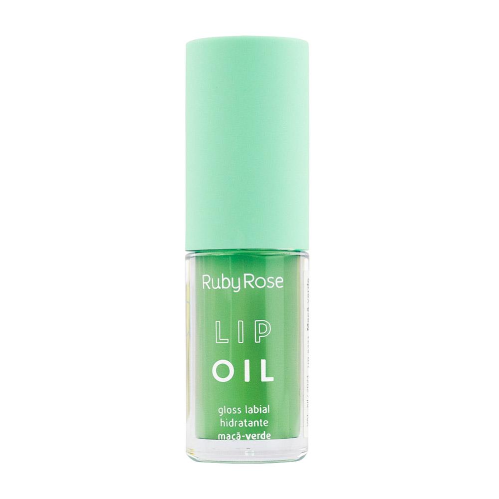 Ruby Rose Lip Oil Gloss Labial Maçã Verde - 3,8ml