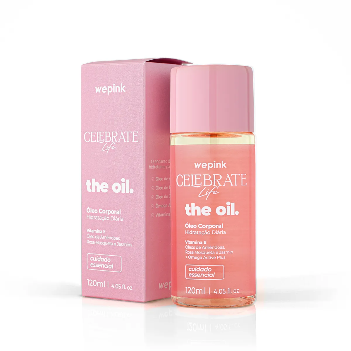We Pink The Oil Óleo Corporal Celebrate Life - 120ml