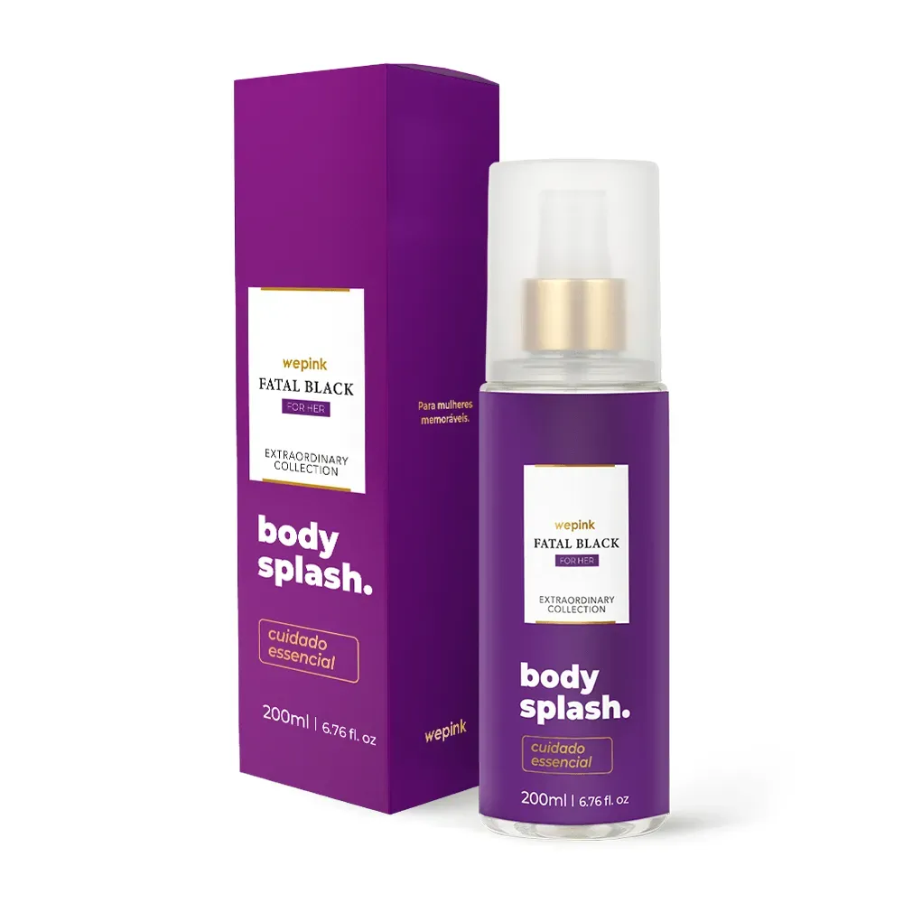 We Pink Body Splash Fatal Black for Her - 200ml