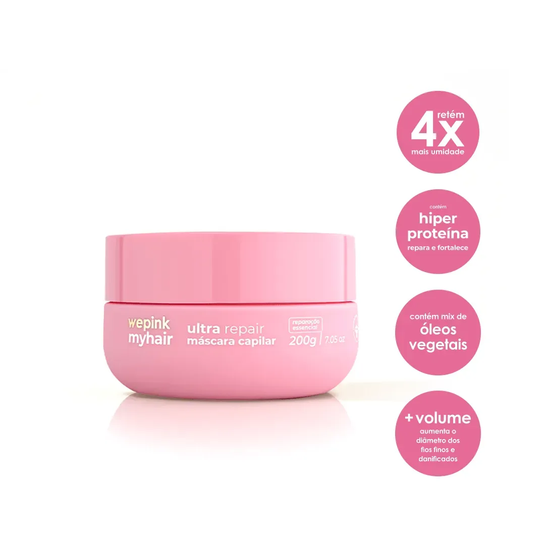 We Pink Máscara My Hair Ultra Repair - 200g