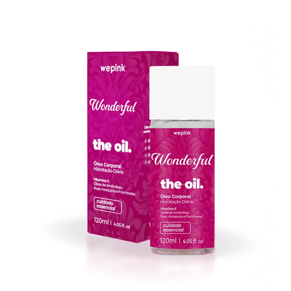 We Pink The Oil Óleo Corporal Wonderful - 120ml