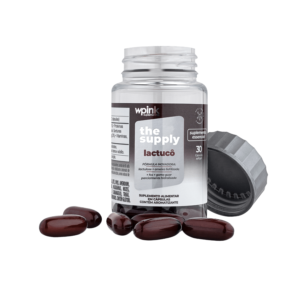 We Pink The Supply Lactucô - 30 cápsulas softgel