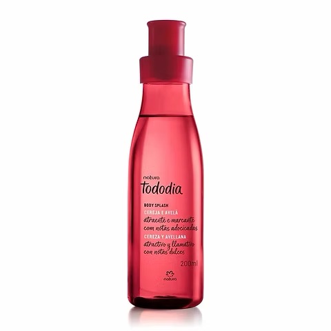 Natura Tododia Body Splash Cereja e Avelã - 200ml