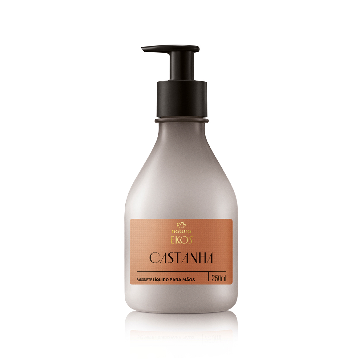 Natura Ekos Sabonete Líquido Cremoso para Mãos Castanha - 250ml