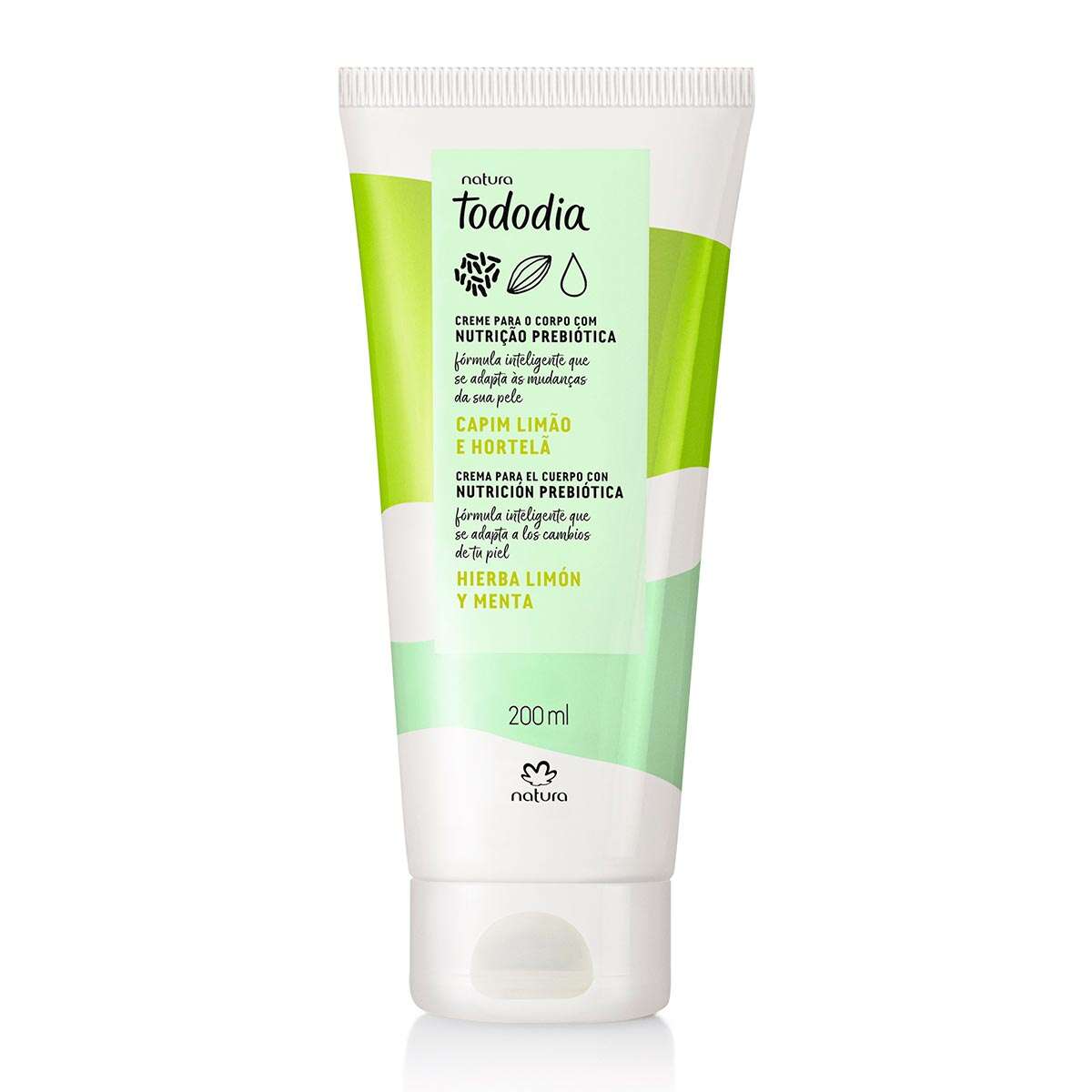 Natura Tododia Hidratante Corporal Capim Limão e Hortelã - 200ml