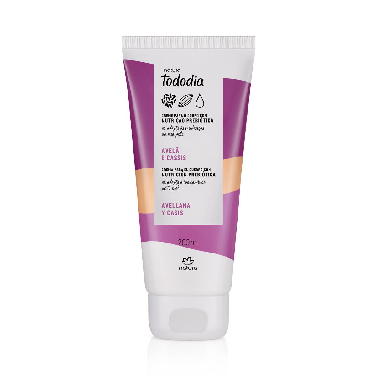Natura Tododia Hidratante Corporal Avelã e Cassis - 200ml