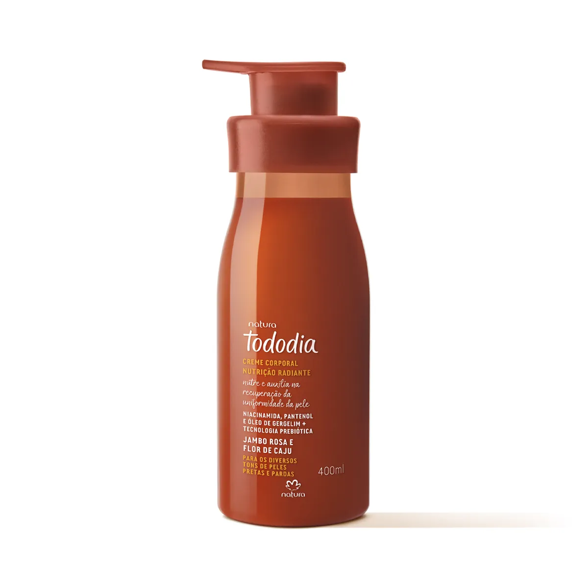Natura Tododia Hidratante Corporal Jambo Rosa e Flor de Caju - 400ml