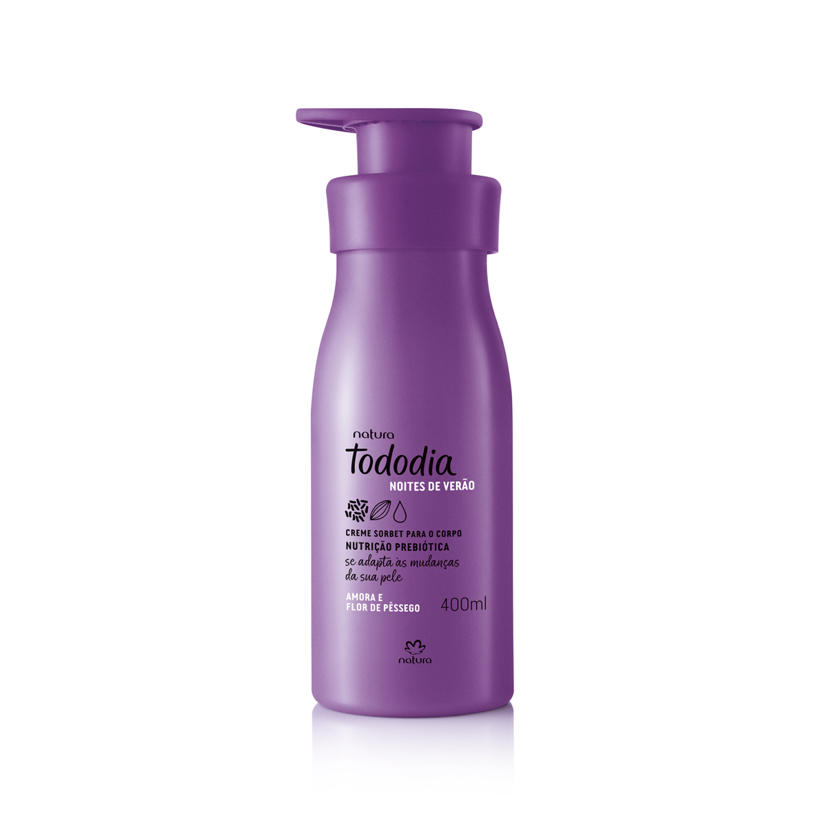 Natura Tododia Noites de Verão Hidratante Corporal Amora e Flor de Pêssego - 400ml