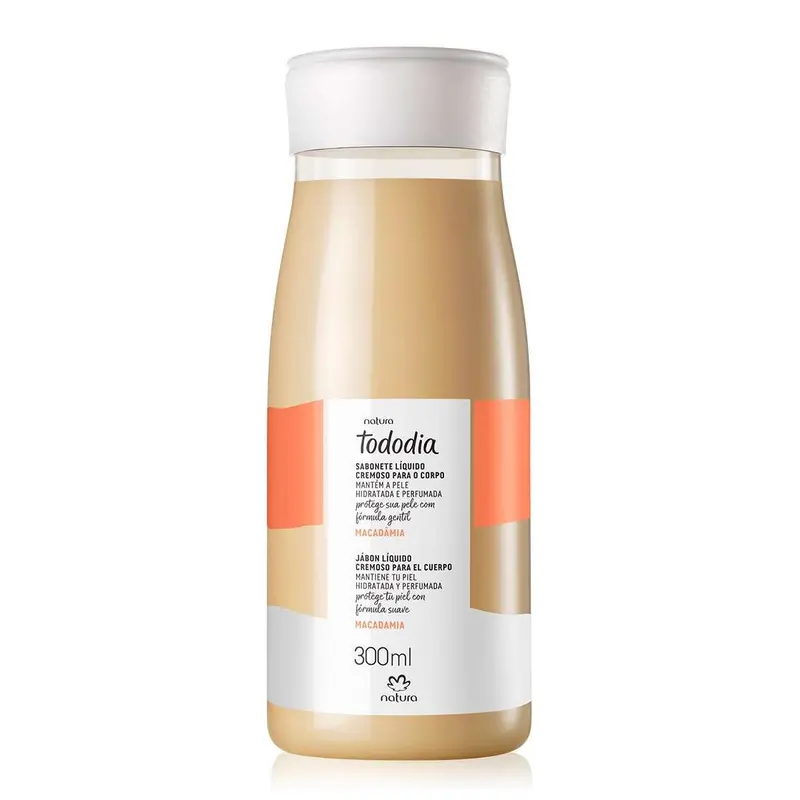Natura Tododia Sabonete Líquido Cremoso Corporal Macadâmia - 300ml