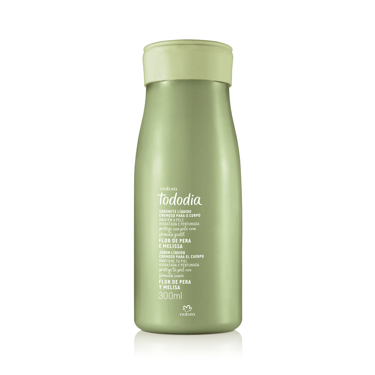 Natura Tododia Sabonete Líquido Cremoso Corporal Flor de Pera e Melissa - 300ml