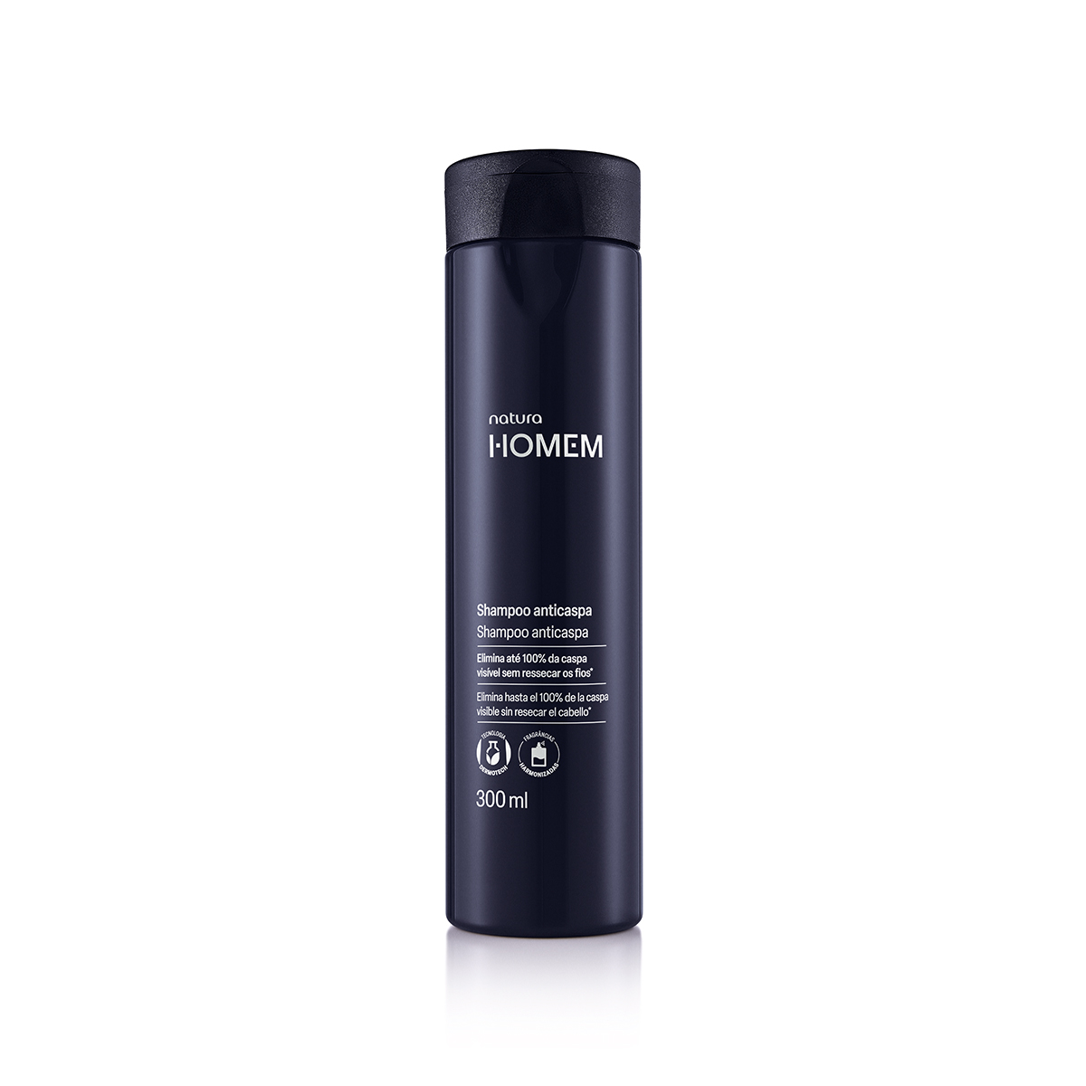 Natura Homem Shampoo Anticaspa - 300ml