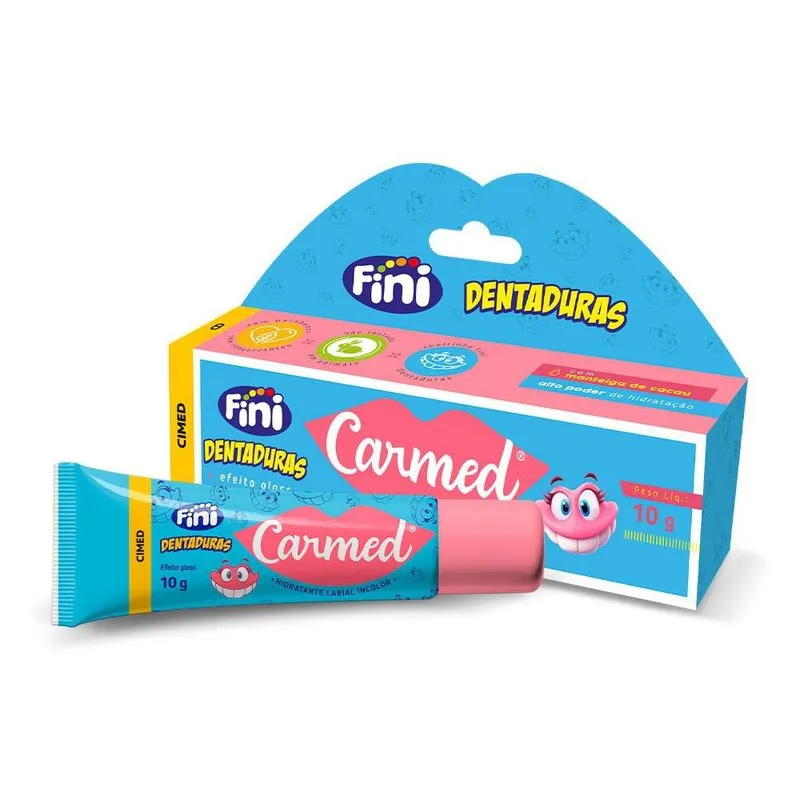Carmed Hidratante Labial Fini Dentadura - 10g