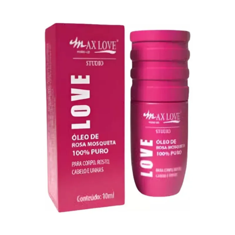 Maxlove Óleo de Rosa Mosqueta 100% Puro - 10ml