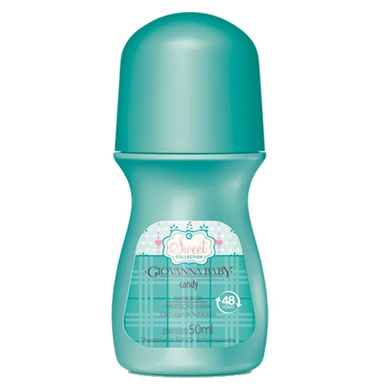 Giovanna Baby Desodorante Antitranspirante Roll-on Candy - 50ml