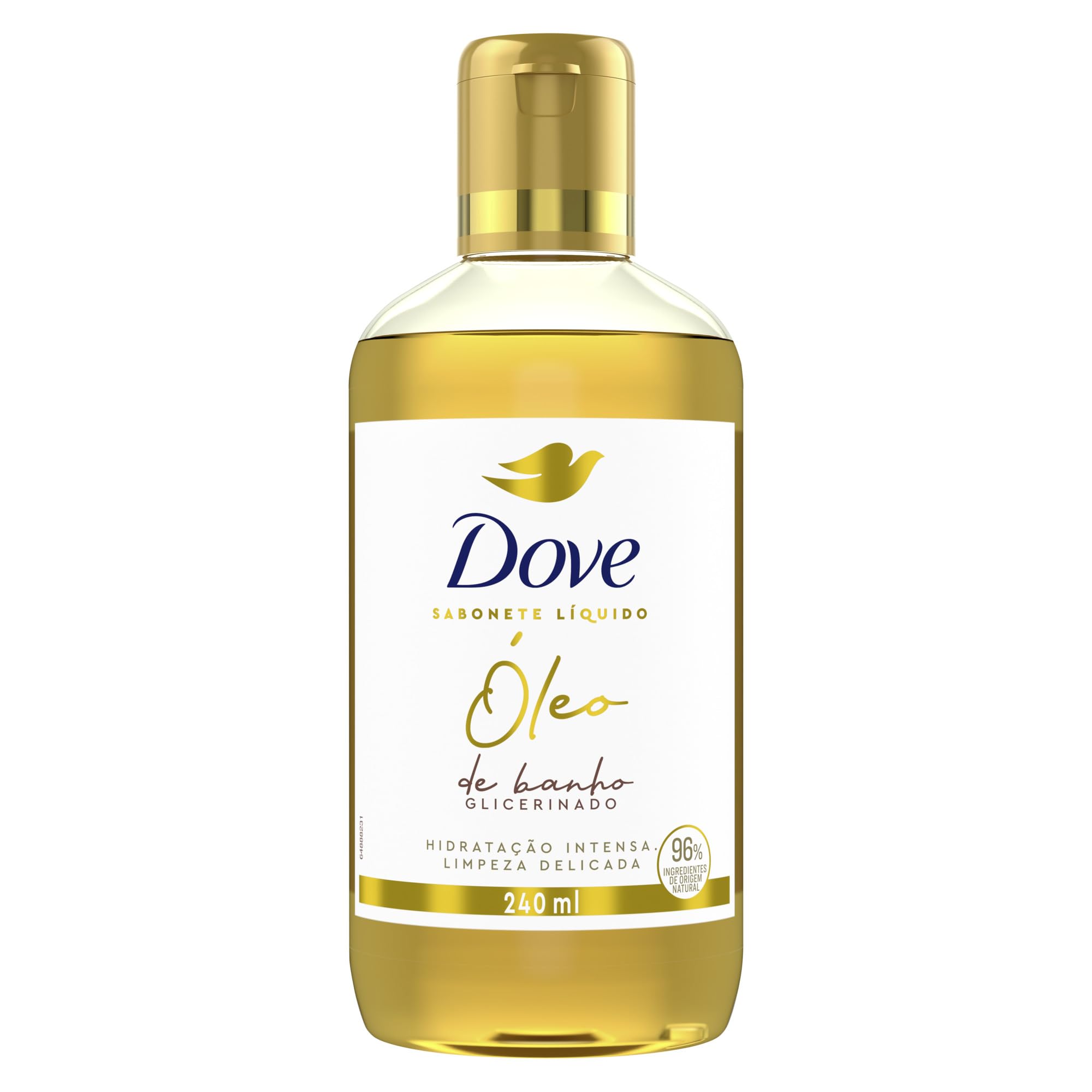 Dove Sabonete Líquido Óleo de Banho Glicerinado - 240ml