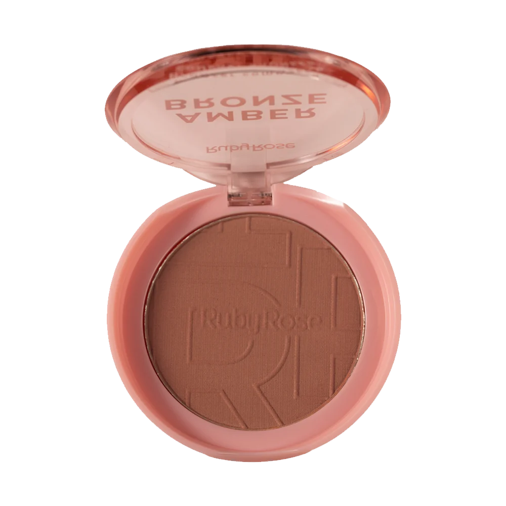 Ruby Rose Amber Bronze Bronzeador Compacto Cor Sunburst - 7g