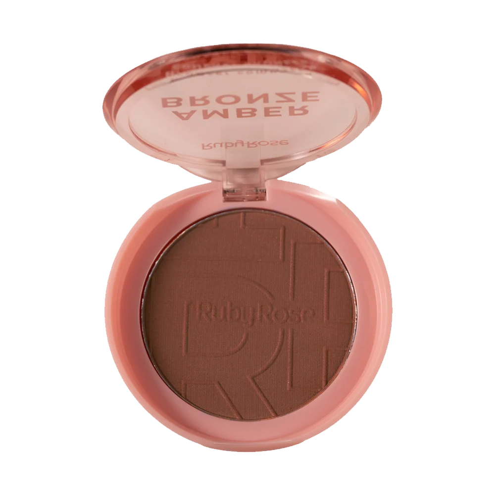 Ruby Rose Amber Bronze Bronzeador Compacto Cor Tropical Tan - 7g