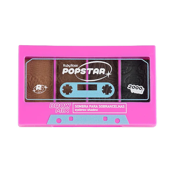 Ruby Rose Popstar Brow Mix Sombra para Sobrancelha - 1,9g