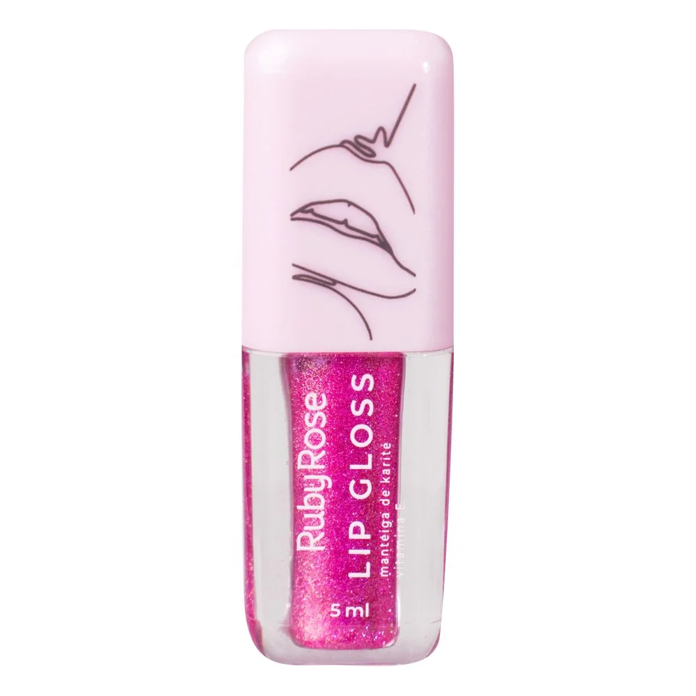 Ruby Rose Lip Gloss Cor Firework - 5ml
