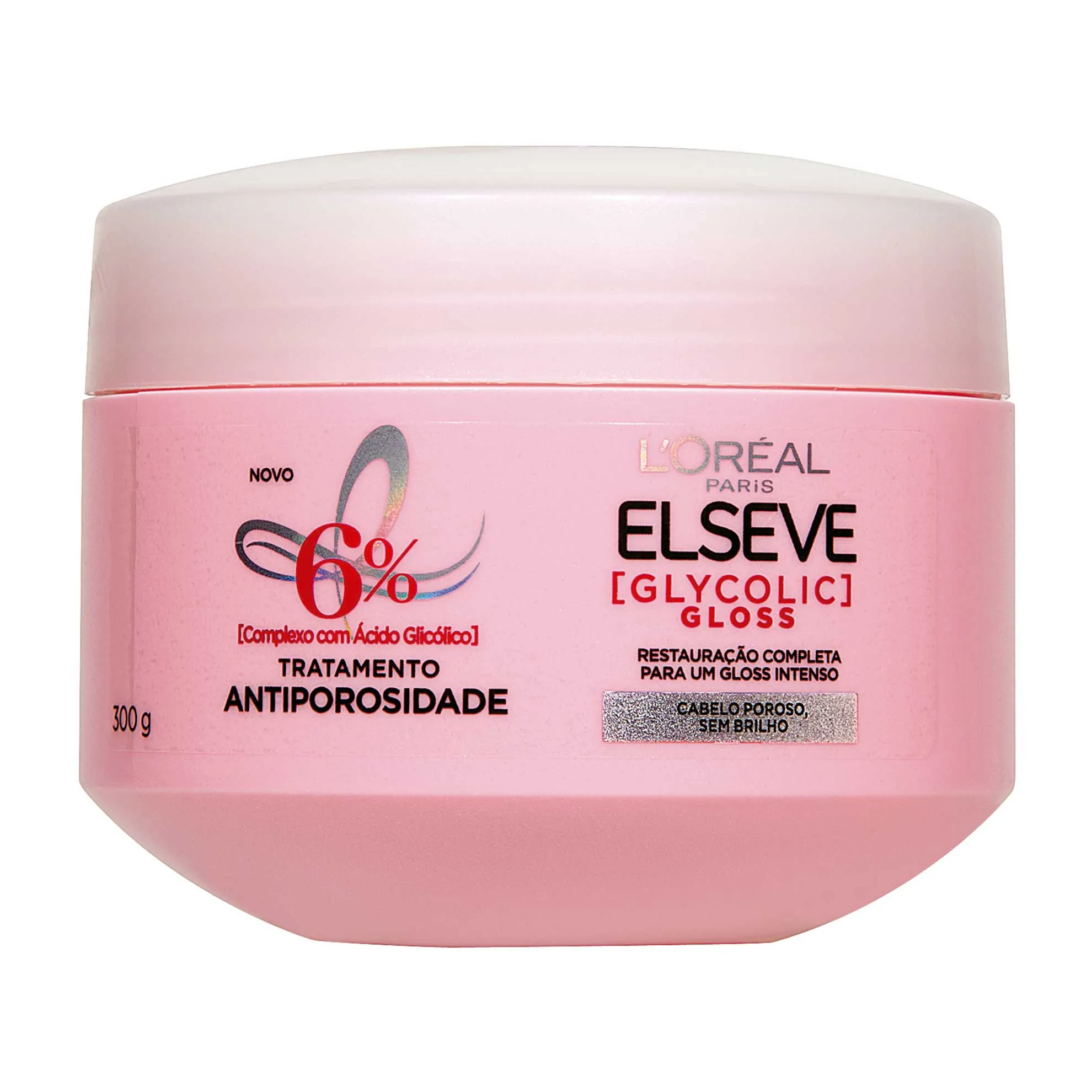 L’OREAL Elseve Glycolic Gloss Máscara Tratamento Antiporosidade - 300g