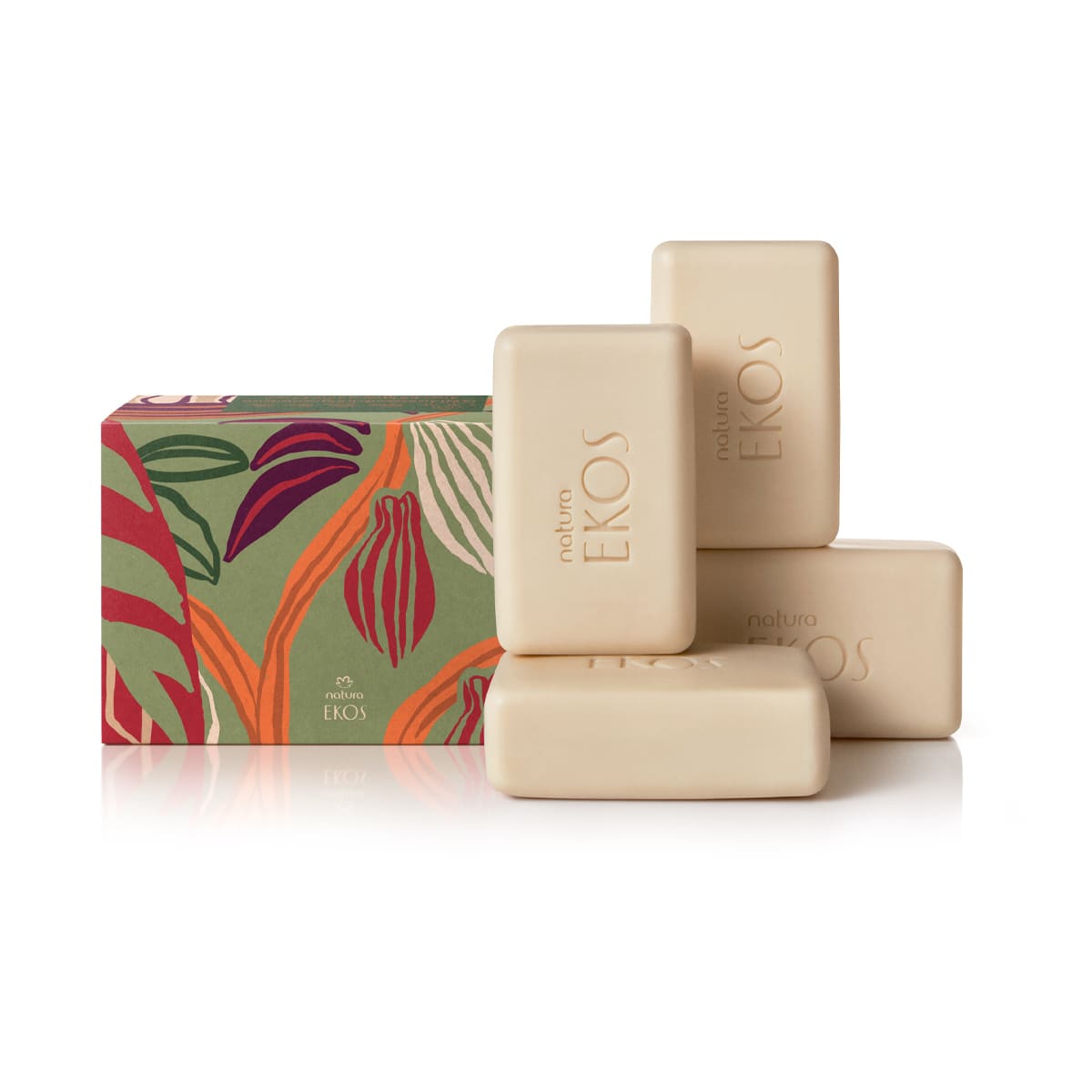 Natura Ekos Sabonete em Barra Cacau - 4 unidades