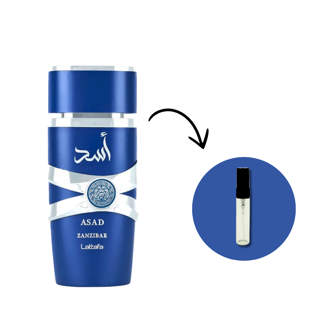 Lattafa Decant Asad Zanzibar - 5ml