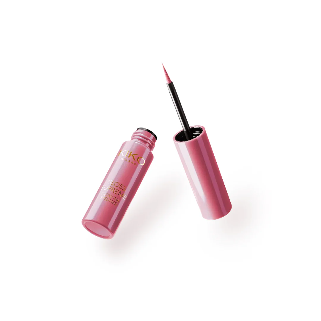Kiko Milano Glow Ink Eyeliner Gloss Supreme Cor 2 Magenta Mirage - 2,8ml