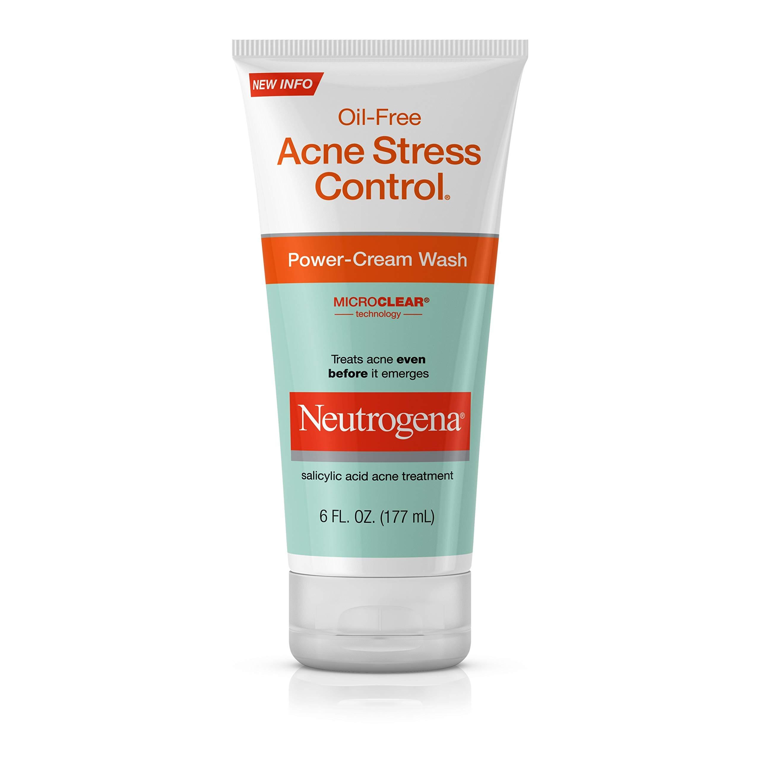 Neutrogena Acne Stress Control Power Cream Wash - 177ml