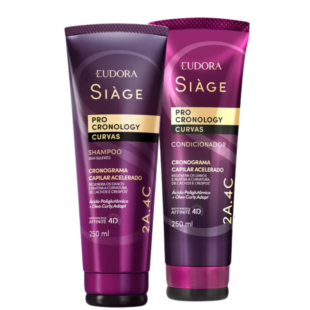 Eudora Kit Siàge Pro Cronology Curvas - 2 itens