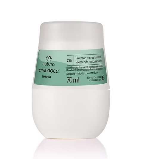 Natura Tododia Desodorante Antitranspirante Roll-on Erva Doce - 70ml