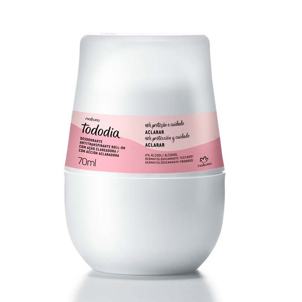 Natura Tododia Desodorante Antitranspirante Roll-on Aclarar - 70ml