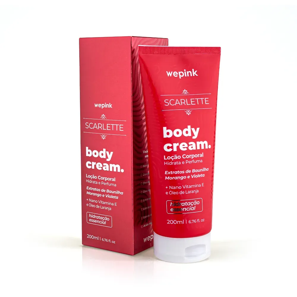We Pink Body Cream Scarlette - 200ml