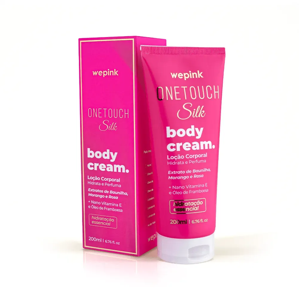 We Pink Body Cream One Touch Silk - 200ml