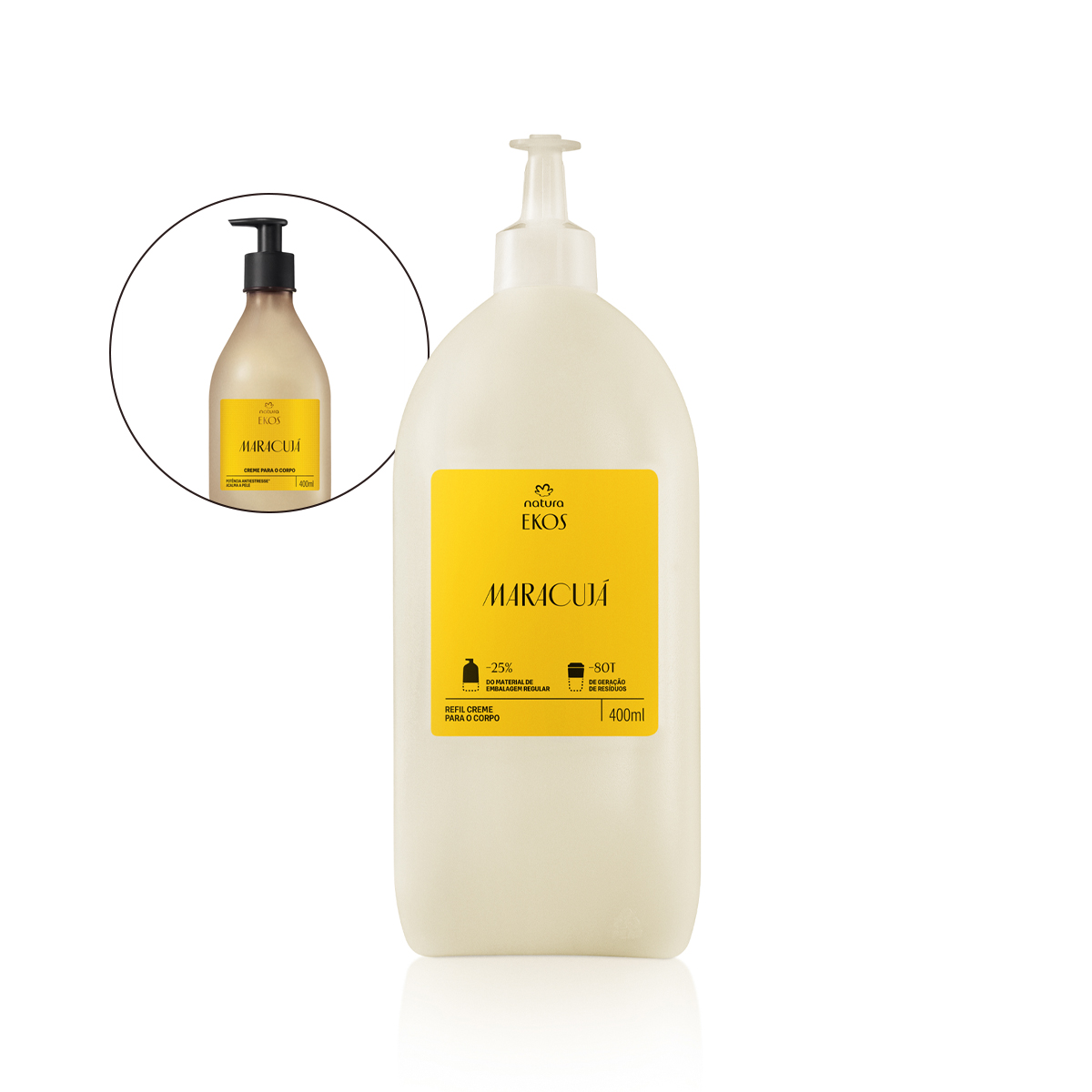 Natura Ekos Refil Hidratante Corporal Maracujá - 400ml