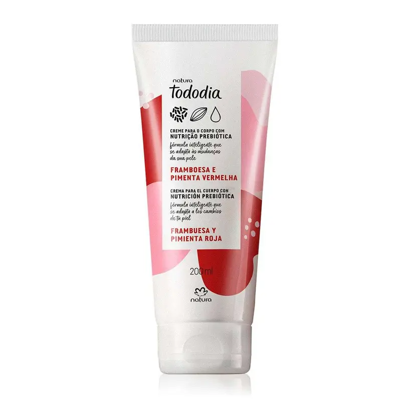 Natura Tododia Hidratante Corporal Framboesa e Pimenta Vermelha - 200ml