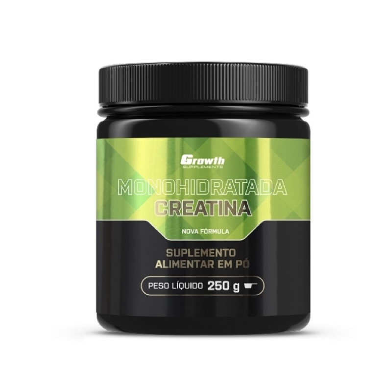 Growth Creatina Monohidratada Suplemento Alimentar em Pó - 250g