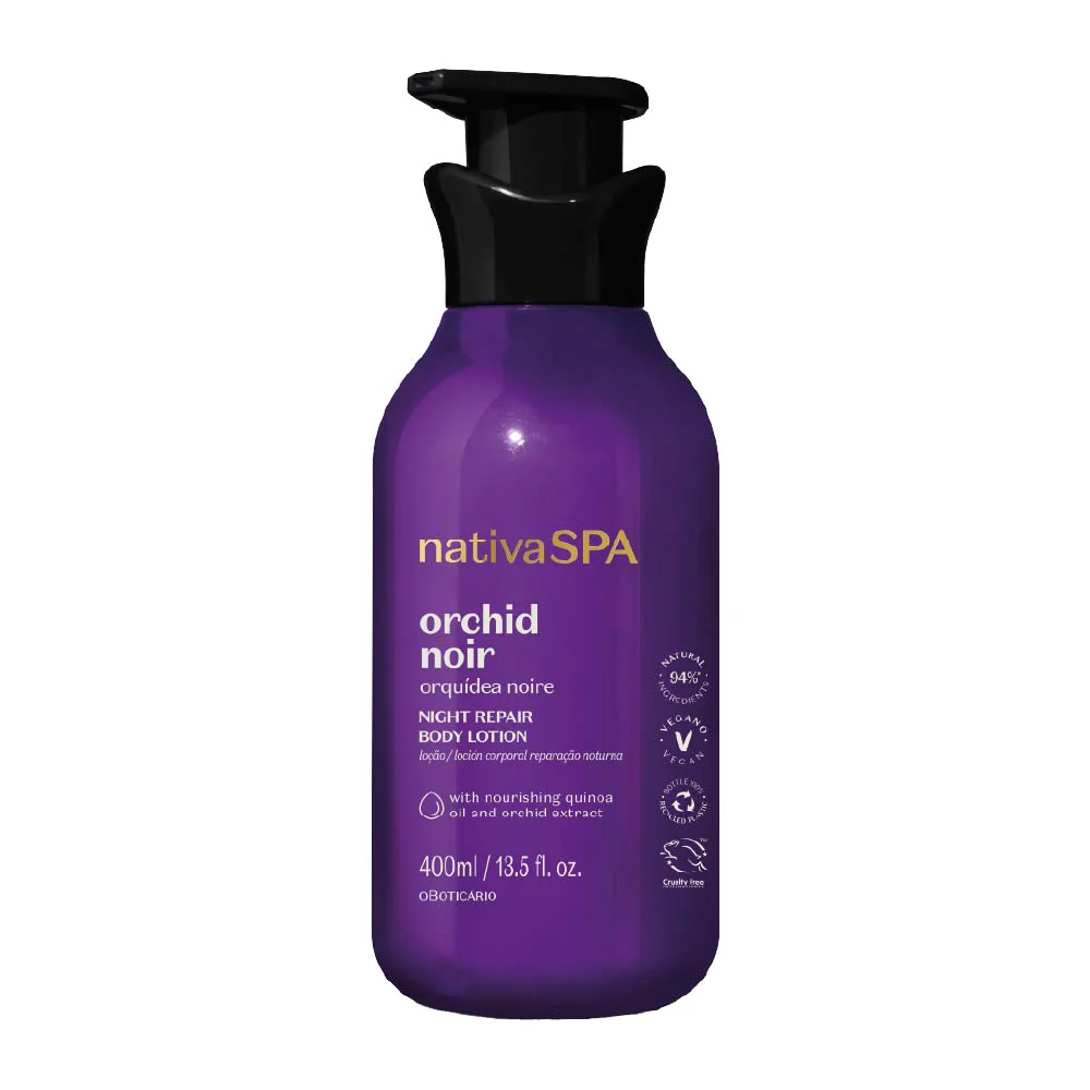 OBoticário Nativa SPA Hidratante Corporal Orquídea Noire - 400ml