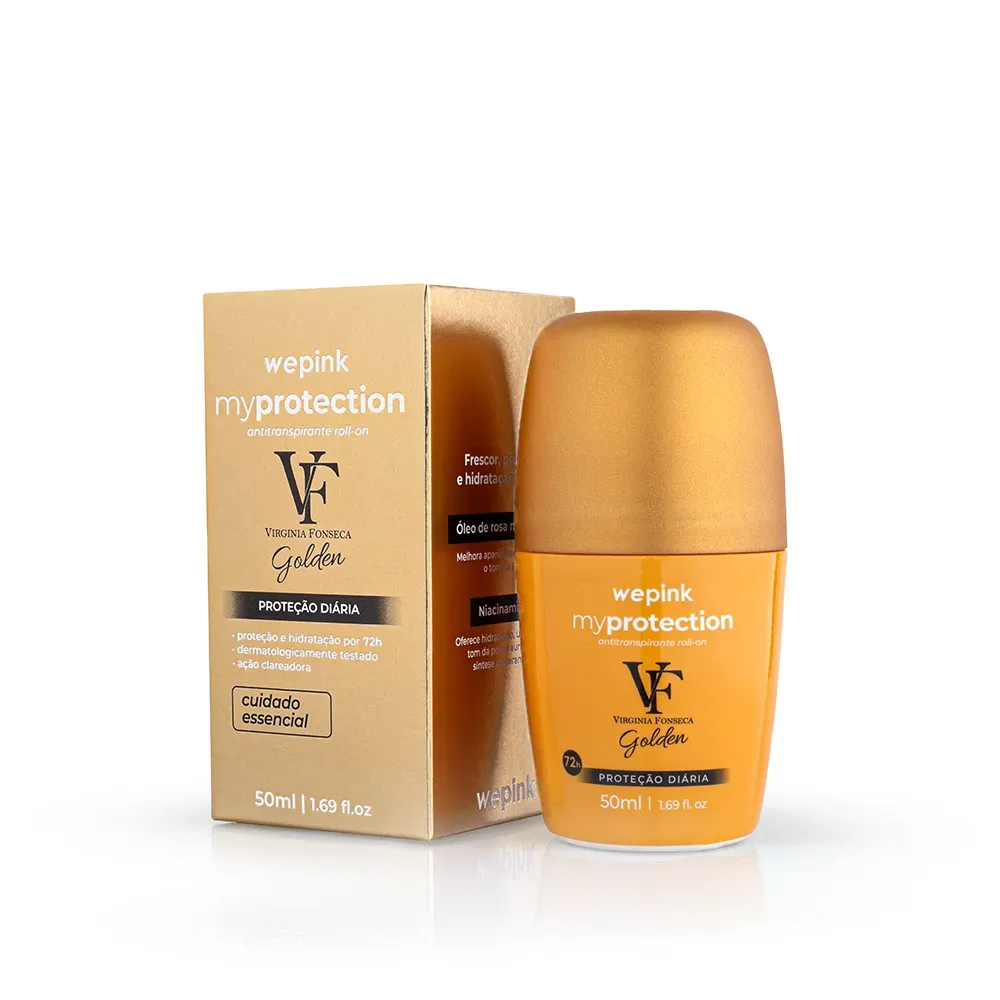 We Pink My Protection Desodorante Antitranspirante Roll-on VF Golden - 50ml