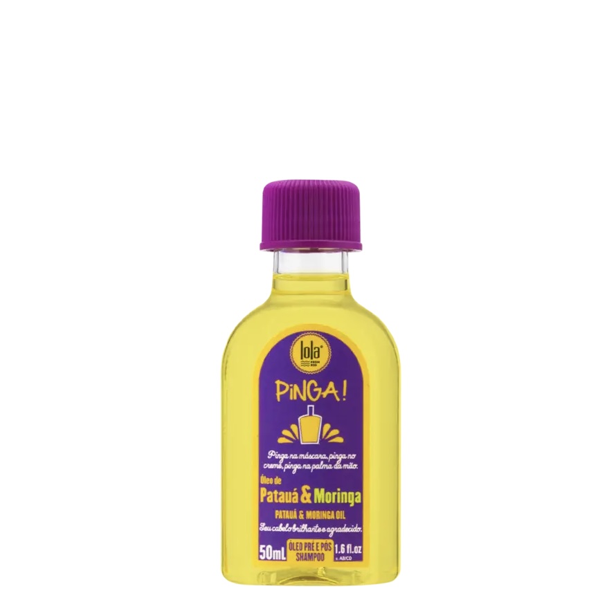 Lola Pinga! Óleo Capilar Patauá e Moringa - 50ml