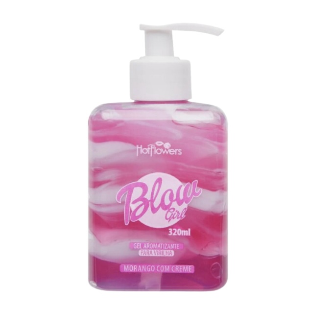 Hot Flowers Blow Girl Gel Aromatizante Para Virilha - 320ml