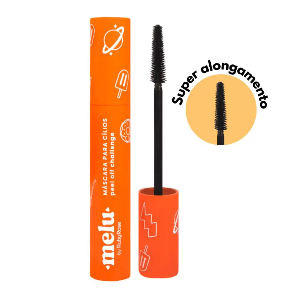 Melu Máscara de Cílios Peel Off Challenge - 14,5g