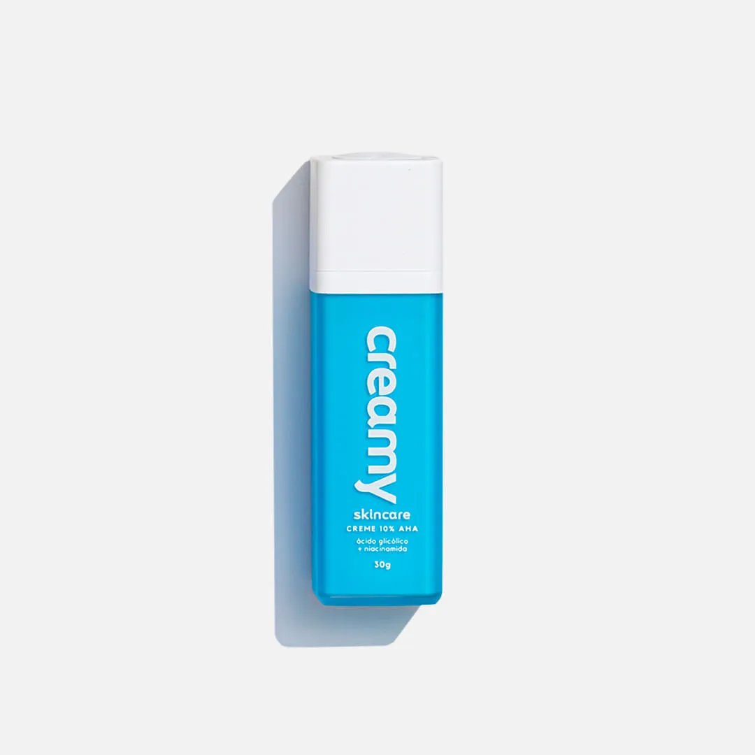 Creamy Ácido Glicólico Creme 10% AHA - 30g