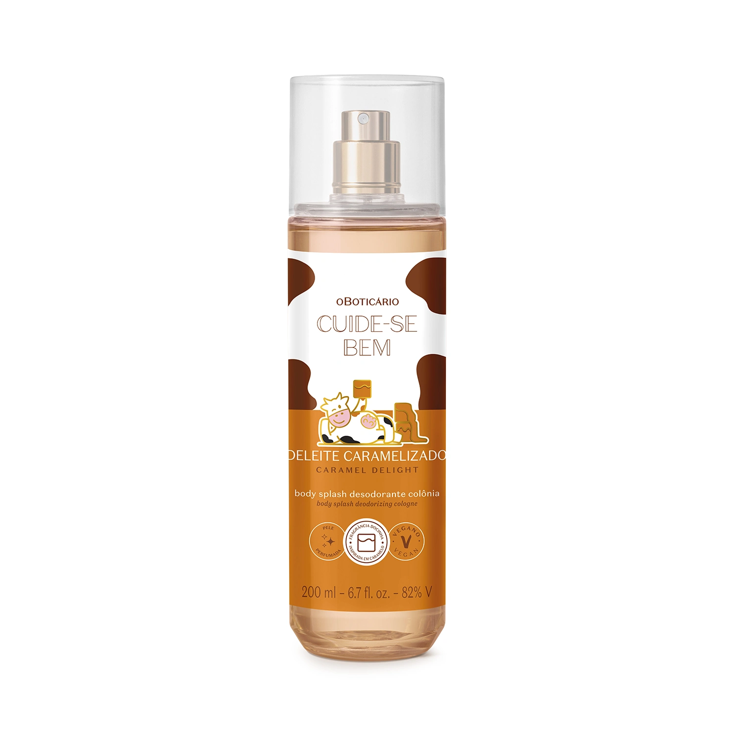 OBoticário Cuide-se Bem Body Splash DeLeite Caramelizado - 200ml
