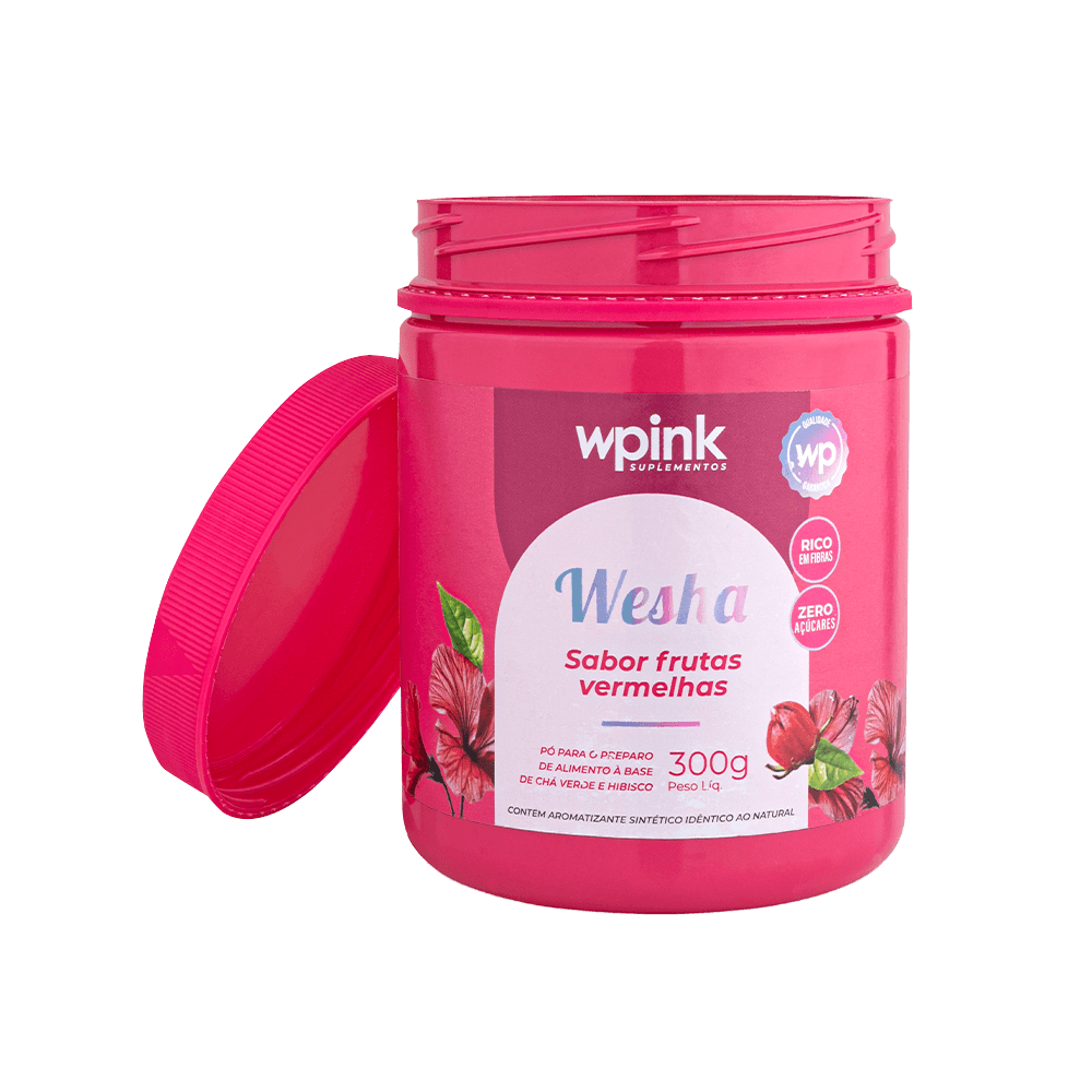 We Pink Wesha Sabor Frutas Vermelhas - 300g