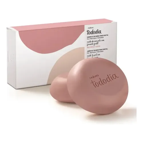 Natura Tododia Sabonete em Barra Noz Pecã e Cacau - 2 unidades
