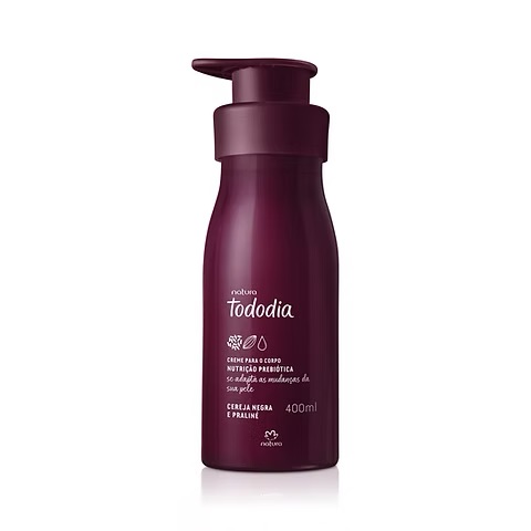 Natura Tododia Hidratante Corporal Cereja Negra e Praliné - 400ml