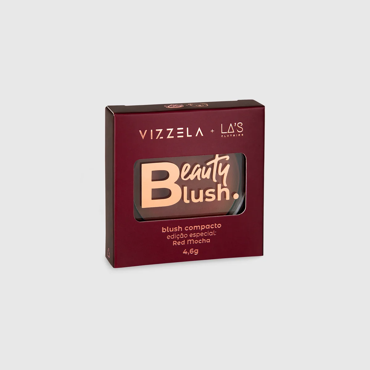 Vizzela Beauty Blush Cor Red Mocha - 4,6g